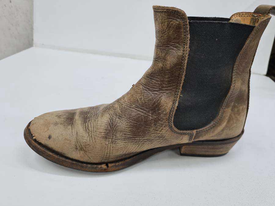 Womens Boot Before Restoration